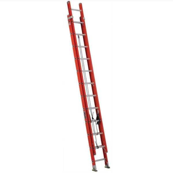ESCALERA TELESCOPICA DE FIBRA 24 PELDAÑOS