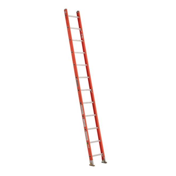Escalera Recta Fibra de vidrio 12 peldaños