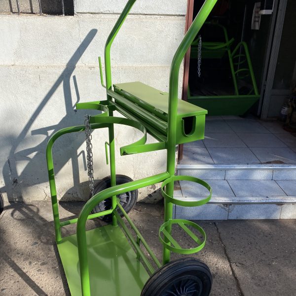 Carro Oxicorte con porta extintor