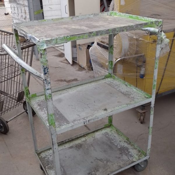 CARRO PARA PICKING 3 BANDEJAS VERDE
