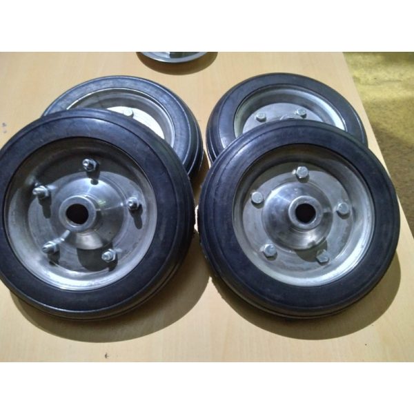 Rueda de Goma Maciza de 8 pulgadas
